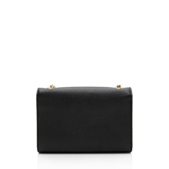 Saint Laurent Grain de Poudre Monogram Kate Small Crossbody Bag - Picture 3 of 15